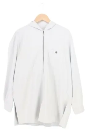 Damen Mantel Gr. L Grau Übergangsjacke Reißverschluss
