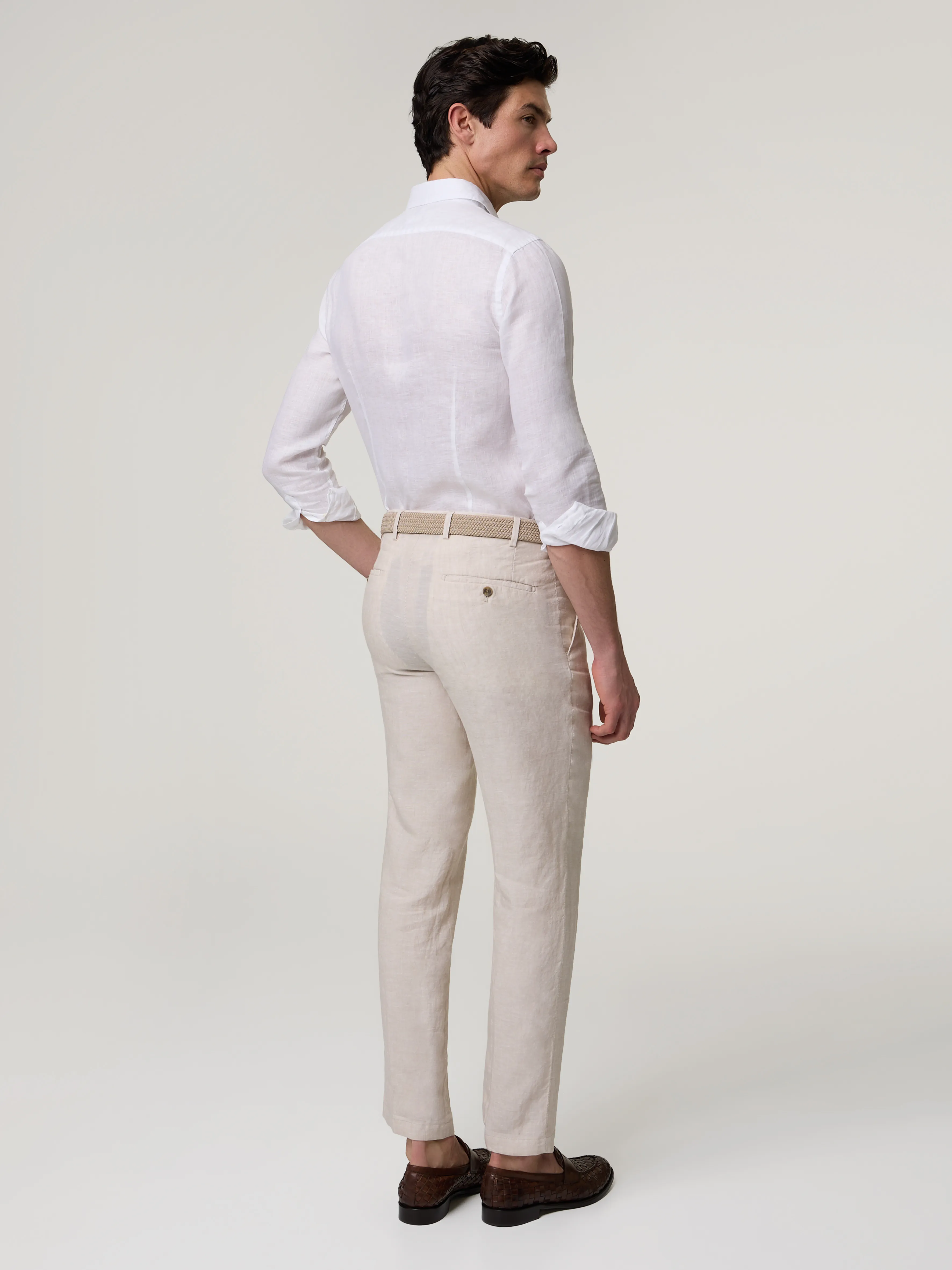 Leinen Chino im Regular Fit PARMA