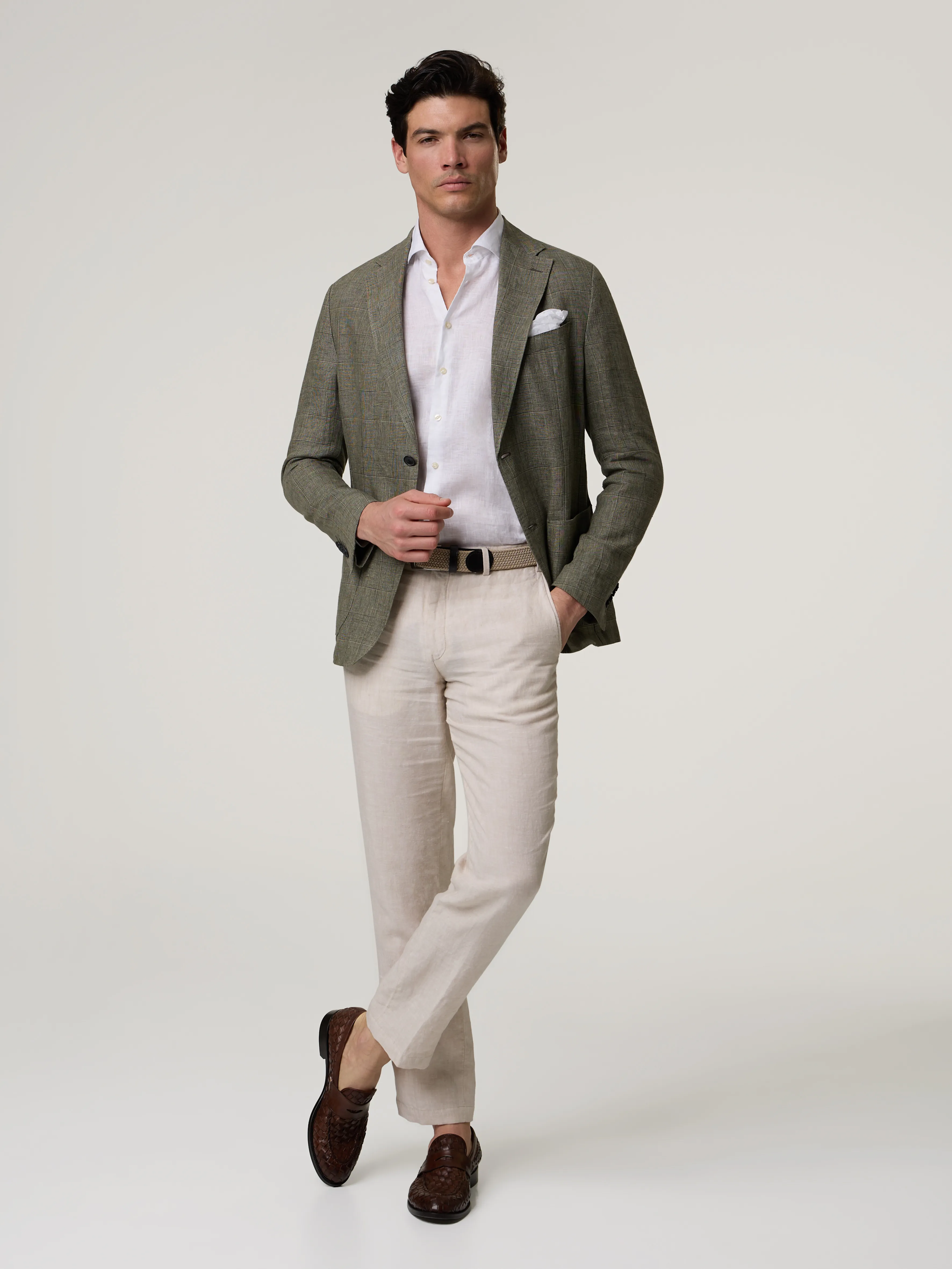 Leinen Chino im Regular Fit PARMA